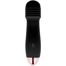 Dolce Vita Trzy Czarny – wibrujące urządzenie intymne, 7 trybów, silikon medyczny, USB, 12,2 cm