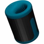 LELO F2S™ TEAL – męska maszyna intymna, silikonowa, niebieska, 8 trybów, aplikacja Bluetooth