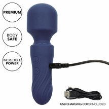 CalExotics Charisma Charm masażer kompaktowy 12 trybów, fioletowy, USB, wodoodporny