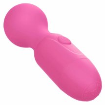 CalExotics First Time Pink masażer akumulatorowy 10 funkcji, wodoodporny, silikonowy