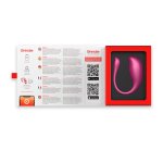 ONINDER Nairobi jajeczko sterowane aplikacją, różowe, IPX7, Bluetooth, silikon medyczny