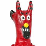 Condomerie Red Devil – ręcznie malowana prezerwatywa artystyczna kolekcjonerska