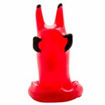 Condomerie Red Devil – ręcznie malowana prezerwatywa artystyczna kolekcjonerska