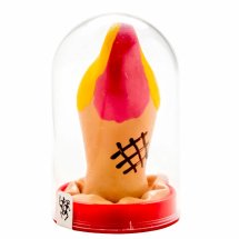 CONDOMERIE Prezerwatywa Artystyczna Lody Ręcznie Malowana – Limitowana, Lateksowa, unikatowy wzór
