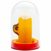 CONDOMERIE Prezerwatywa Artystyczna Szklanka Piwa – Ręcznie Malowana, Dekoracyjny Model Amsterdam