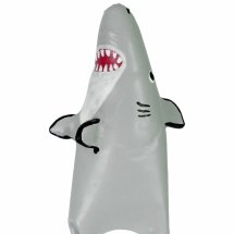 Condomerie Shark XL artystyczny model prezerwatywy ręcznie malowany, dekoracyjny lateksowy