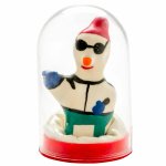 Condomerie Snowboarder XL artystyczny model prezerwatywy ręcznie malowany, kolekcjonerski