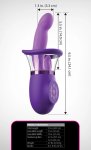 Fantasy For Her Pleasure Pro Plus Violet – Wielofunkcyjny system stymulujący 3w1, 5 silników, silikon medyczny