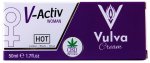 HOT V-Activ krem pielęgnacyjny z CBD 50 ml – odżywczy do pielęgnacji skóry intymnej, ekstrakt z konopi