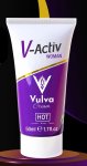 HOT V-Activ krem pielęgnacyjny z CBD 50 ml – odżywczy do pielęgnacji skóry intymnej, ekstrakt z konopi