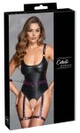 Cottelli Collection Body Bondage L czarne z mankietami, pasami i odpinanymi elementami