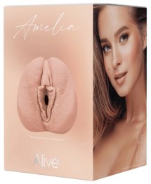 Alive Amelia anatomiczna maszyna intymna TPE, 13,4 cm, ergonomiczna powierzchnia
