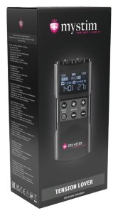 Mystim Tension Lover 2 zaawansowany Powerbox E-Stim, 2 kanały, USB-C, 7 programów