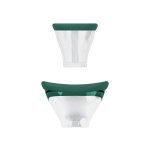 Shots Boost Zestaw pompujący z funkcją ssania, Forest Green, 2 nasadki, akumulator