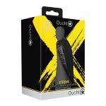 OUCH! XTreme Opaska na ramię i bark z zamkiem, czarna, uniwersalna, PU