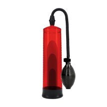 Pumped Basic Pump 1 Czerwona – wodoodporna pompa prożniowa do ćwiczeń, ergonomiczna