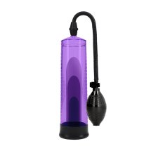 Shots Pumped Basic Pump 1 Wodoodporna Pompa Treningowa Fioletowa, anatomiczny cylinder