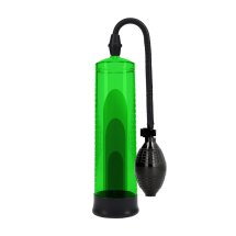 Shots Pumped Basic Pump 1 zielony – wodoodporny system prożniowy, anatomiczna uszczelka