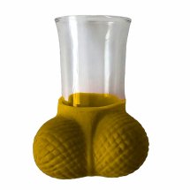 Diablo Picante kieliszek metaliczny złoty 40 ml – wyjątkowy akcent imprezowy z trwałego metalu