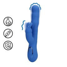 Loveline Wiggle Rabbit Jetset Blue – wielofunkcyjny masażer z podwójną stymulacją i ruchem kołyszącym