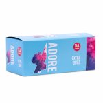 Adore Extra Sure prezerwatywy 144 sztuki, powiększona wytrzymałość, gładka powierzchnia