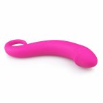 EasyToys Prostate Model Curved silikonowy, anatomiczny, wygięty 17,5 cm czarny