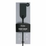 Ouch! Skórzany Bat Czarny z metalowymi elementami 45 cm – ergonomiczny uchwyt