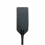 Ouch! Skórzany Bat Czarny z metalowymi elementami 45 cm – ergonomiczny uchwyt
