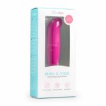 EasyToys Mini Wibrator Punktowy różowy – kompaktowy model G-Spot, wodoodporny