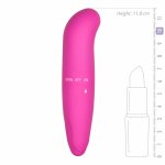 EasyToys Mini Wibrator Punktowy różowy – kompaktowy model G-Spot, wodoodporny