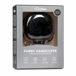 EasyToys Puszyste Kajdanki Black – model z miękką wyściółką i automatycznym zamkiem
