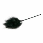 Sinner Gear Tickler Long – czarna długa miotełka do masażu i relaksu, ergonomiczna