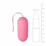 Easytoys Model Wireless Różowy – system wibracyjny jajko, 10 trybów, pilot