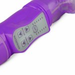 EasyToys Rabbit Vibrator Fioletowy – 12 trybów rotacji i wibracji, wodoodporny