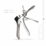 Mystim Cusco Speculum Large – stalowy, regulowany przyrząd medyczny, blokada pozycji
