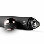 Supreme Vibe Black – elegancki model z 10 trybami wibracji, kompaktowy, czarny, panel różowego złota