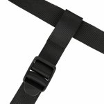 EasyToys Zestaw Pasów z Modelem Anatomicznym Silikonowym, Regulowany, 110 cm, Czarny