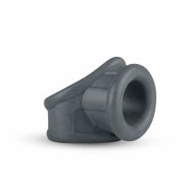 Boners Liquid Silicone 2w1 Pierścień Anatomiczny Czarny Duo Stretch – podwójny silikonowy system