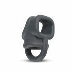 Boners Liquid Silicone Separator Pierścieniowy – elastyczny system anatomiczny, czarny