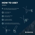 Boners Liquid Silicone Separator Pierścieniowy – elastyczny system anatomiczny, czarny