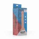 Real Fantasy Scott – anatomiczny model z przyssawką, beżowy TPE, 20 cm