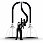 SAIZ Breast Pump Premium – podwójny system próżniowy z przezroczystymi kubkami