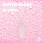 LUV EGG Model Pink wibrujące jajko z pilotem, 12 trybów, silikon medyczny, wodoodporne