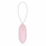 LUV EGG Model Pink wibrujące jajko z pilotem, 12 trybów, silikon medyczny, wodoodporne