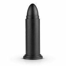 BUTTR 10 Pounder XXL – anatomiczny korek intymny, 25,5 cm, czarny, szeroka podstawa