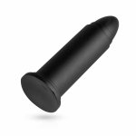 BUTTR 10 Pounder XXL – anatomiczny korek intymny, 25,5 cm, czarny, szeroka podstawa