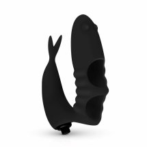 EasyToys Wibrująca Nakładka na Palec Czarny – silikonowy model ergonomiczny
