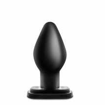 Blush Novelties Anal Adventures XL Plug czarny, anatomiczny model PVC, rozmiar XL