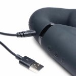Swirl Bezpaskowy System Wibracyjny Black – Maszyna intymna, regulowana kula, pilot