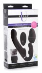 Swirl Bezpaskowy System Wibracyjny Black – Maszyna intymna, regulowana kula, pilot